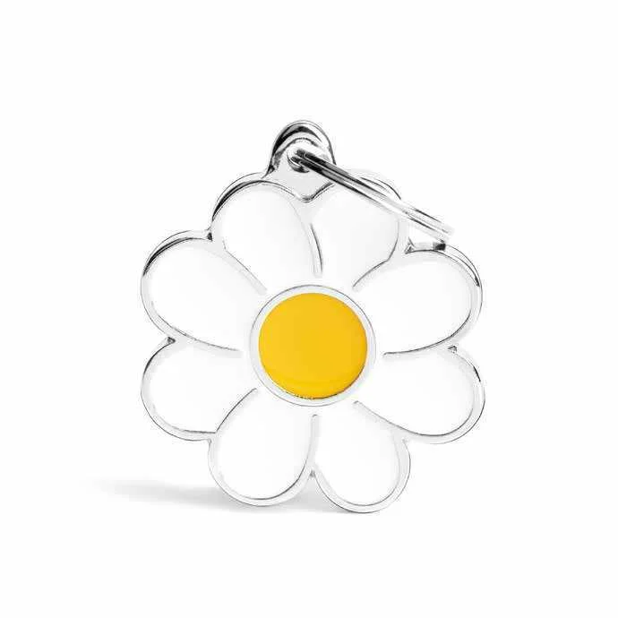 My Family USA Pet Tag - Apoxie Shapes "Charms" - Daisy - Large