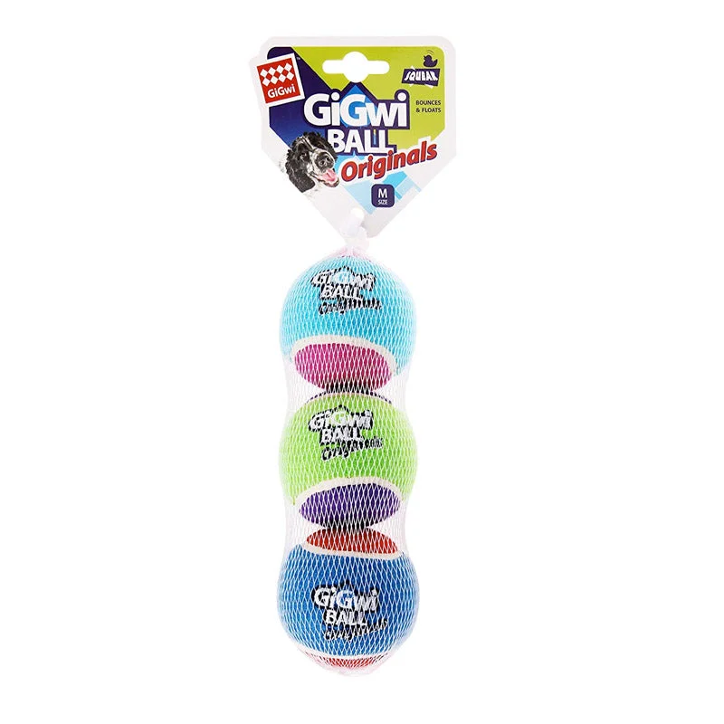 Gigwi Originals Tennis Ball Medium 3pcs