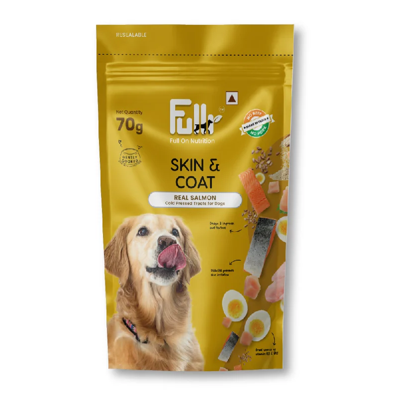 Fullr Skin and Coat Cold Pressed Dog Treats (70g)