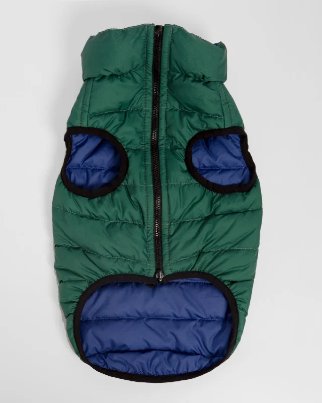 Reversible AiryVest in Evergreen + True Blue (DOG & CO. Exclusive)