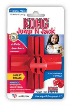 KONG Jucărie pentru câini Jump'N Jack Large 10x10cm