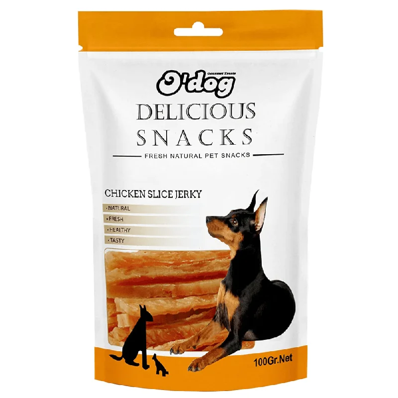 O'Dog Chicken Slice Jerky Dog Treats (Limited Shelf Life)