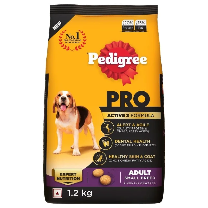 Pedigree PRO Expert Nutrition Adult Dry Dog Food for Small Breed (Limited Shelf Life)