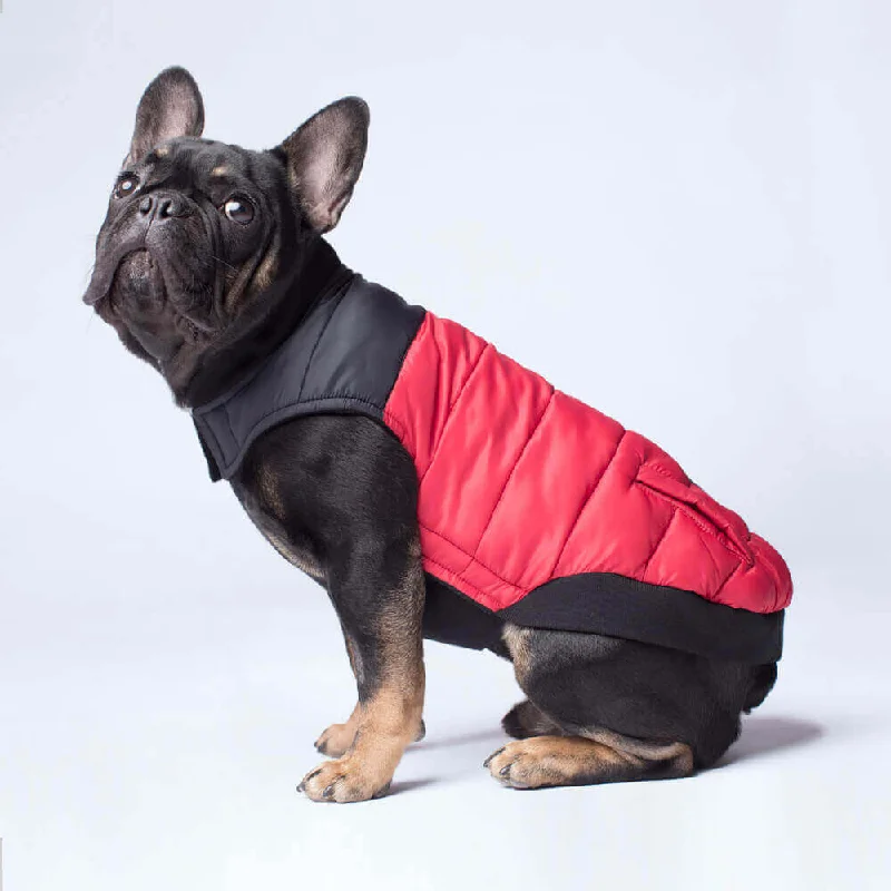 CANADA POOCH | Summit Stretch Vest in Red