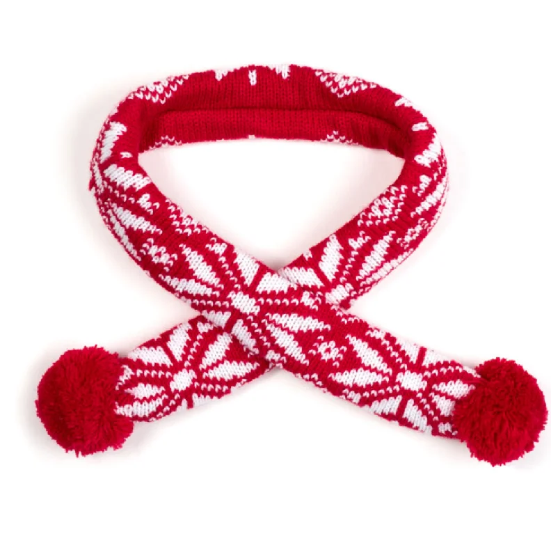 WORTHY DOG | Ski Lodge Scarf in Red